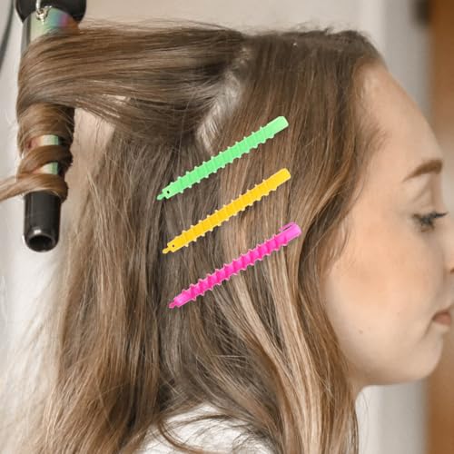 Healifty 100-Piece Spiral Perm Rods Set for Long Hair - Curling Rollers