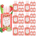 Demissle 30 Pcs Strawberry Baby Shower Favors A Berry Sweet Baby Is on The Way Mini Aloe Vera Gel Bulk Travel Size Party Prizes for Guests Gender Reveal Party Supplies