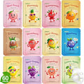 60 Pack Fruit Theme Face Mask for Kids, Easter Basket Stuffers, Sheet Hydrating Face Masks Skincare for Teens Women, Skin Care for Kids, Spa Party Supplies and Bulk Birthday Gifts for Girls