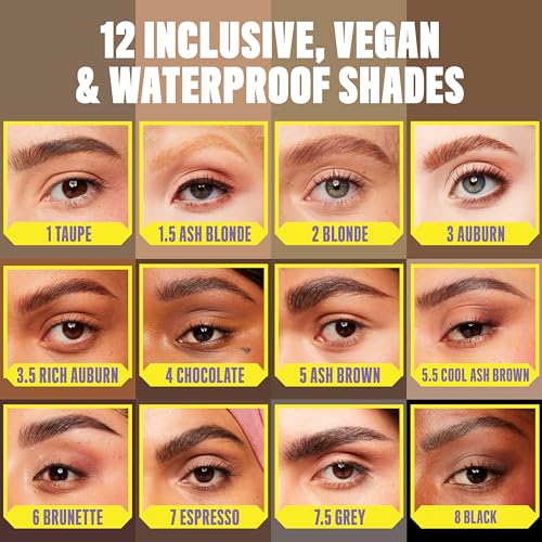 NYX Professional Micro Brow Pencil - Chocolate, Precise Retractable Eyebrow Tool