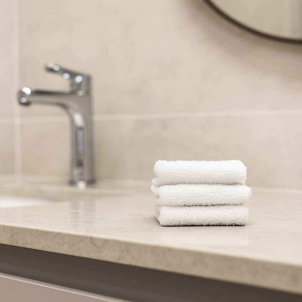 Emma Hardie 3 Pack Dual Action Microfibre & Muslin Cleansing Cloths, Perfect for Removing Cleansing Products, Gentle Exfoliation, Deep Pore Cleansing, Skin Brightening & Toning