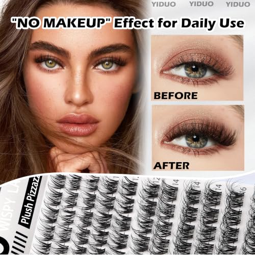 Spider Breeze 5D Lash Clusters Kit - 10-16MM D Curly Wispy Lashes