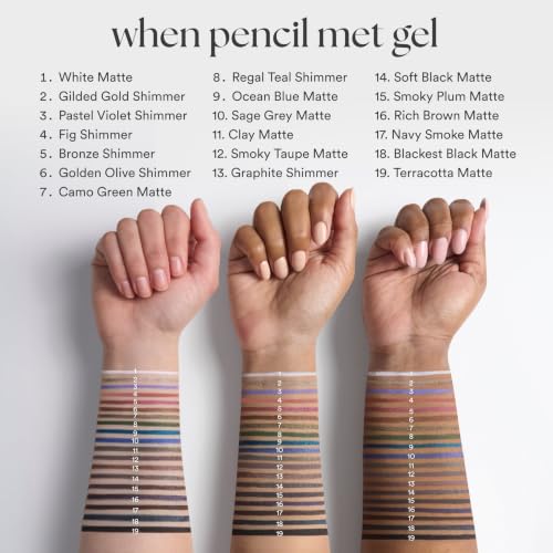 Julep When Pencil Met Gel Eyeliner – Waterproof, Long-Lasting
