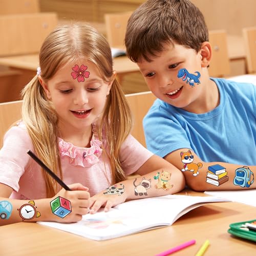 Temporary Tattoo for Kids - 60 Styles Party Favors