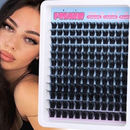 Volume Lash Clusters 10-18MM C Curl Wispy Eyelash Extensions 144Pcs