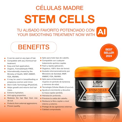 Liss Expert Stem Cells Hair Treatment Set 8.45oz + Oil