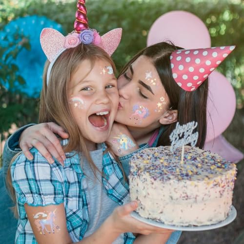 108pcs Unicorn Temporary Tattoos Party Favors