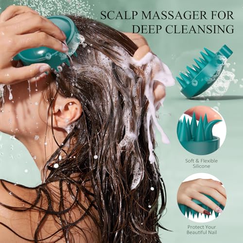 Rosemary Scalp Scrub with Silicone Massager, 10.6oz