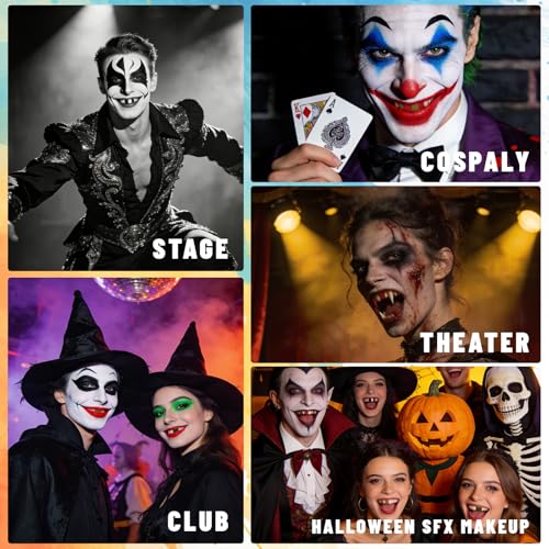 Black Tooth Paint for Cosplay & Halloween - Easy Apply