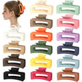 LAXIZAR 16 Pcs 3.5 Inch Non-Slip Claw Hair Clips Set