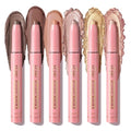 Erinde 6-Color Eyeshadow Stick Set, Waterproof Matte & Shimmer