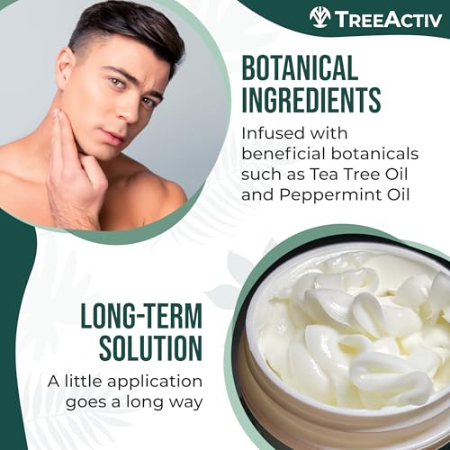 TreeActiv Acne Cream Original Formula, 2 fl oz, 2% Salicylic Acid Face Moisturizer for Oily & Acne-Prone Skin, Lightweight Hydrating Facial Cream