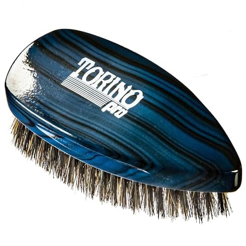 Torino Pro Wave brush #241 - Medium Pointy Palm - Extra long bristles - great workhorse to use during your brush sessions
