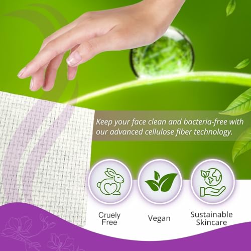 XL Biobased Disposable Face Towels – 50 Count
