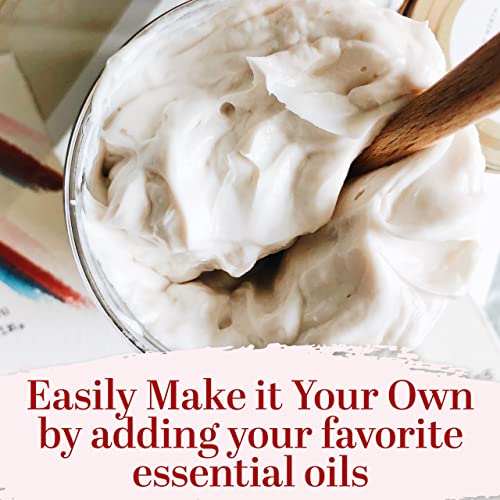 Better Shea Butter Cocoa Body Butter Making Kit - Includes Unrefined Cocoa Butter, Jojoba Oil, Coconut Oil, 2 Jars and Recipes Card with Link to Video Tutorial - Natural Whipped Body Lotion Making Kit