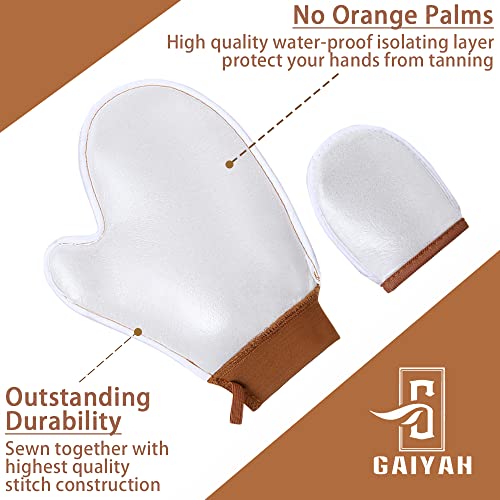GAIYAN Self Tanning Mitt Applicator, Self Tan Mitt Applicator Kit, Self Tanner Mitt, Self Tanning Mit Tanning Mitts Self Tanner Glove Tanning Glove For Self Tan Mit