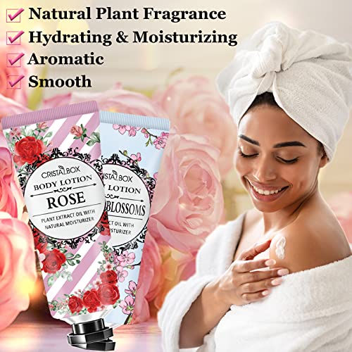 36 Pack Lotion for Dry Skin,Body Lotion for Women and Men,Easter Basket Stuffers,Appreciation Gifts,Natural Plant Scented Body Moisturizers,Travel Size Lotion Bulk,Moisturizing Lotion with Shea Butter
