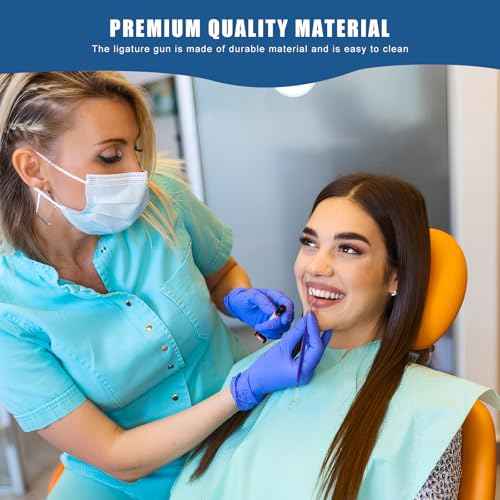 TTKBHHQ-Multi-Color Orthodontic Ligatures 2080 Pieces and DIY Tools, Braces Rubber Band Tool Set