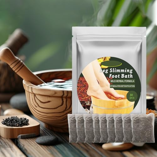 Grospe Natural Mugwort Herbal Foot Bath Bags for Relaxation & Foot Care