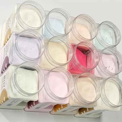 YMEYFAN Jelly Mask for Facials, Jelly Mask Powder Bulk Wholesale for Esthetician Supplies Professional Beauty Salon Spa Facial Mask Vajacial, Face Masks Skincare Big Set (10 Jar, 500g/17.6oz)