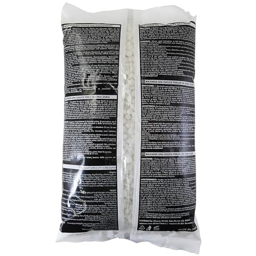 Waxness Spa Choice Assorted Hard Wax Beads 2.2 lb 1 kg Pack of 3 - Mango, Coconut, Baby Blue