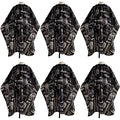 Hedume 6 Pack Waterproof Salon Cape - Professional Hairdressing for