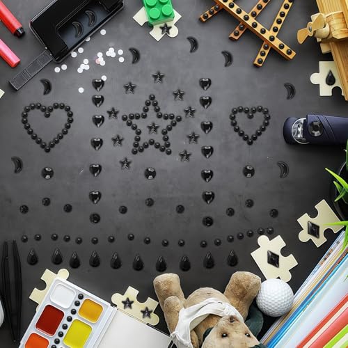 1620Pcs Self-Adhesive Face Gems Rhinestones Set with Tweezers
