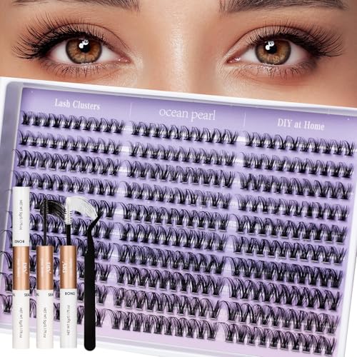 Ocean Pearl Lash Clusters 300pcs DIY Eyelash Extensions Kit