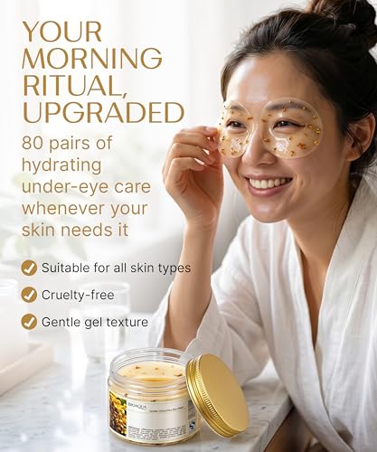 BIOAQUA Collagen Under-Eye Patches 80pcs Hydrogel Mask