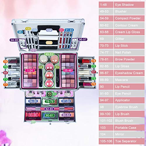 FantasyDay All-in-One Makeup Kit - 12pc Starter Bundle