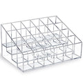 MOSIKER 24-Slot Lipstick Organizer | Clear Acrylic Makeup Storage