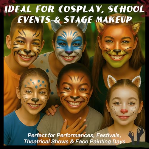 Metallic Gold Face Paint Stick - Full Coverage Washable