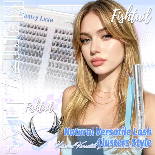Wispy Lash Clusters Kit - 240Pcs D-Curl 8-16MM Extensions
