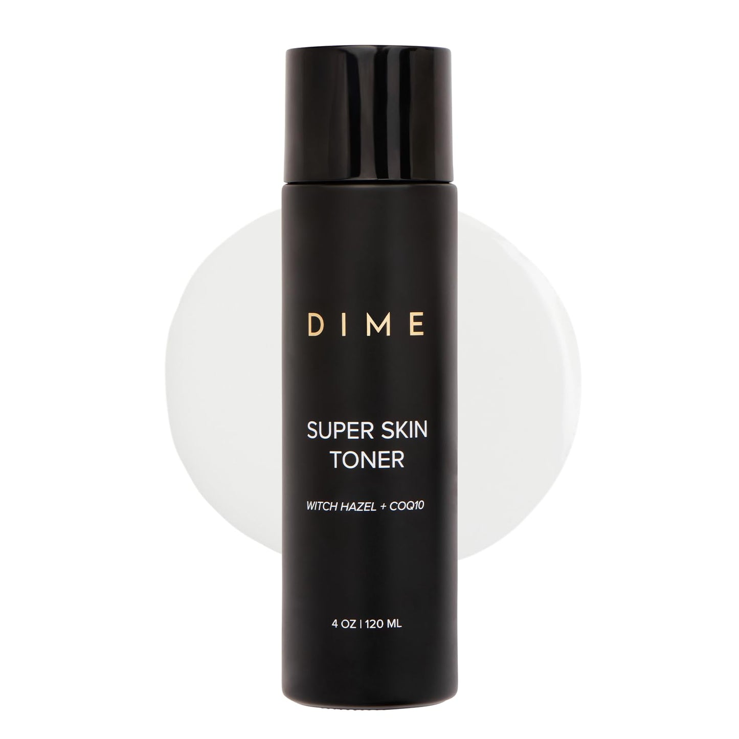 DIME Beauty Super Skin Toner, Alcohol-Free Witch Hazel Toner, Hydrating for Face with Aloe Vera and Cucumber Extract, 4 oz / 120 ml