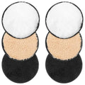 Reusable Makeup Remover Pads 6-Pack, Soft Cotton Rounds