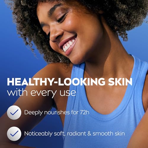 NIVEA Cocoa Butter Body Lotion for Dry Skin, 16.9 Oz