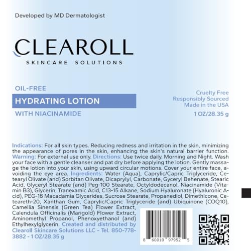 Oil-Free Hydrating Lotion with Niacinamide
