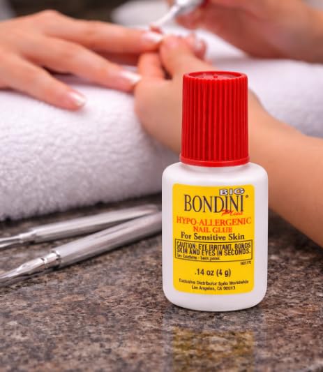 Bondini Hypo-Allergenic Nail Glue – Professional Strength (3-Pack)