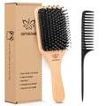 Boar Bristle Hair Brush Paddle - All Hair Types