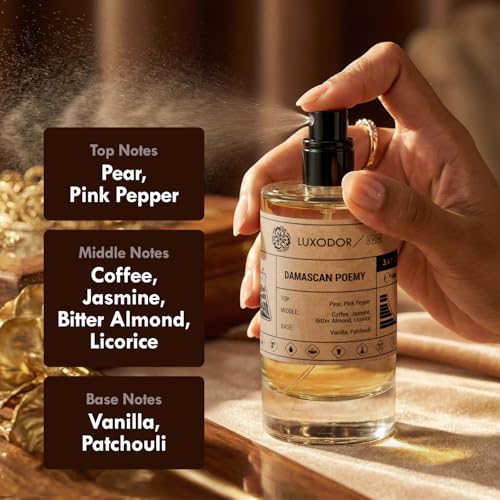 Damascus Poemy Women's Perfume 3.4oz + 10ml Roll-On