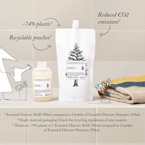 Davines LOVE Curl Shampoo - Hydrating Cleanser for Wavy & Curly Hair