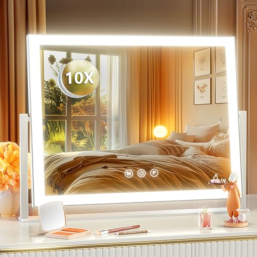 Gvnkvn Lighted Makeup Mirror 17.3" Hollywood Vanity with 120 LED Lights
