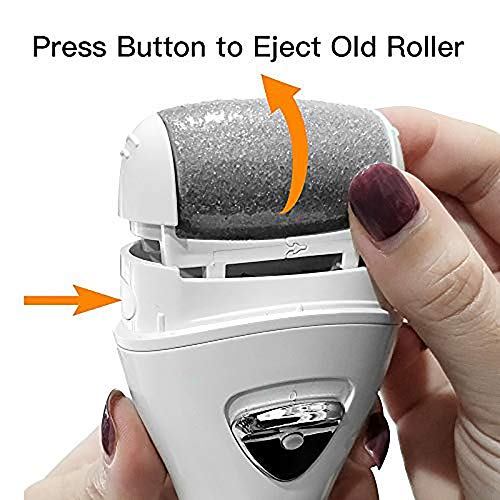 PRITECH Callus Remover Replacement Rollers - 6 Pack Pedicure Refill Heads
