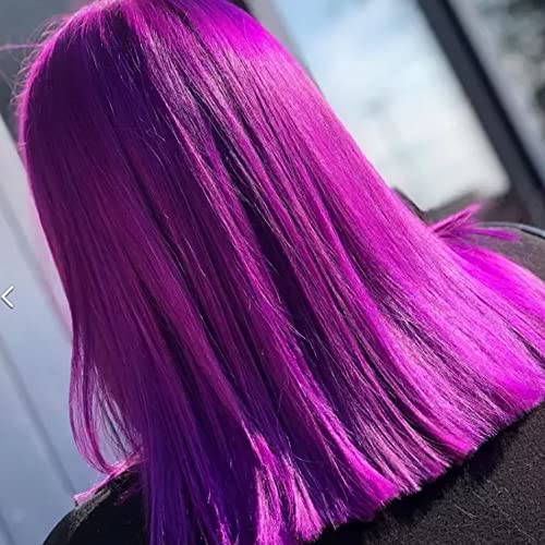 MANIC PANIC Classic Purple Haze Semi Permanent Hair Color - Warm Dark Purple Hair Dye for Women & Men That Lasts 4-6 Weeks - Vegan, Ammonia & Cruelty-Free - Create & Mix Custom Shades (4oz / 3pk)