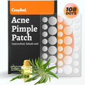 Cosyfied Acne Pimple Patch- Invisible Spot Cover for Face- Hydrocolloid Acne Pimple Patch for Covering Zits, Blemishes-Korean Skincare Tea Tree & Essential oils Spot Treatment-Acne Patches (108 dots)