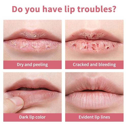 Honey Black Lip Balm Hydrating Sheer Lipstick,Pink Honey Lipstick for Women,Natural Glossy Lips Balm,Nourishing and Hydrating Lip Gloss for All Skin Tones(Black+Pink Honey Blam)
