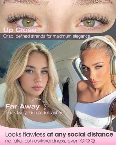 Spider Lash Clusters Kit - 110pc D Curl Wispy Extensions