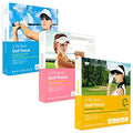 V-Protect Golf Sunscreen Patch for Golf & Outdoor Sports ? UV Protection, Hydrating & Cooling Face Patches | 10 Count (Medium Size)