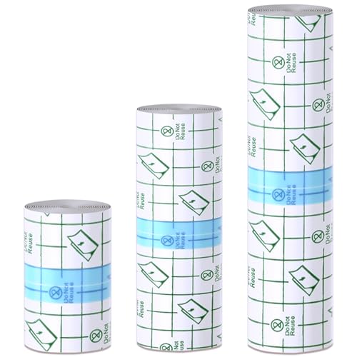 Emalla 3 Rolls Tattoo Aftercare Bandage - Waterproof Second Skin