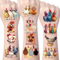 Funny Chicken Temporary Tattoos - 200+ Designs